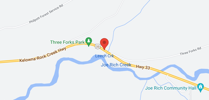 map of 10740 Highway 33 Road E